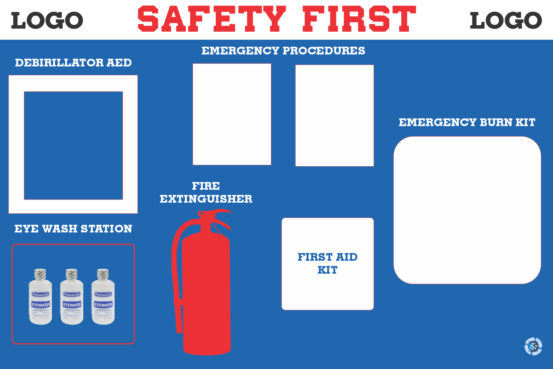 SAFETY FIRST EQUIPMENT SHADOW BOARD